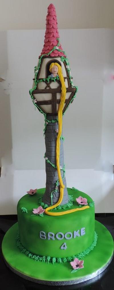 Tangled themed cake - Cake by David Mason