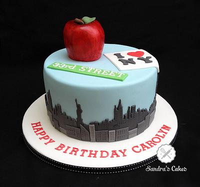 The big Apple! - Cake by Sandra's cakes