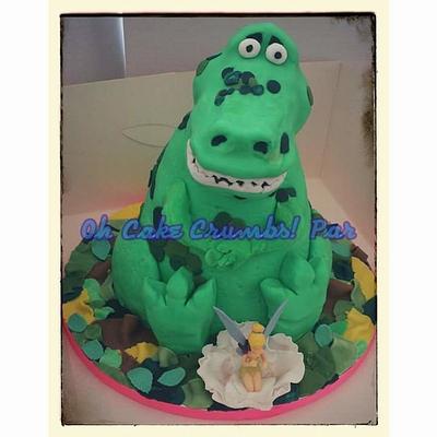 Tinkerbell's Dinosaur - Cake by Oh Cake Crumbs 