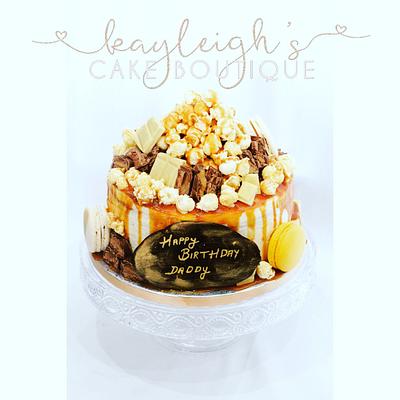 Popcorn cake  - Cake by Kayleigh's cake boutique 