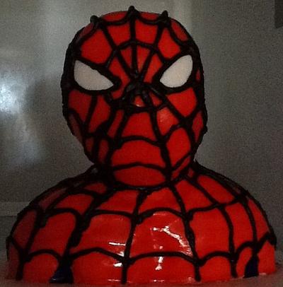 Spider-Man bust - Cake by Jaws