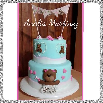 Sweet bears cake  - Cake by Analía Martínez