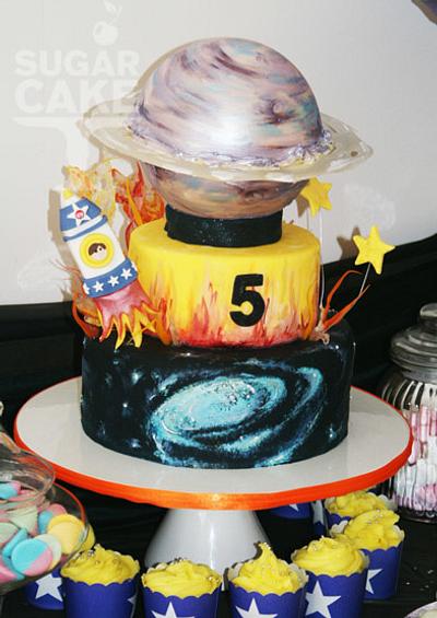 Space cake - Cake by Cherrycake 
