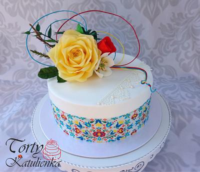Birthday cake  - Cake by Torty Katulienka