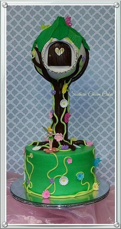 Tinkerbell Cake - Cake by Michelle - Southern Charm Cakes