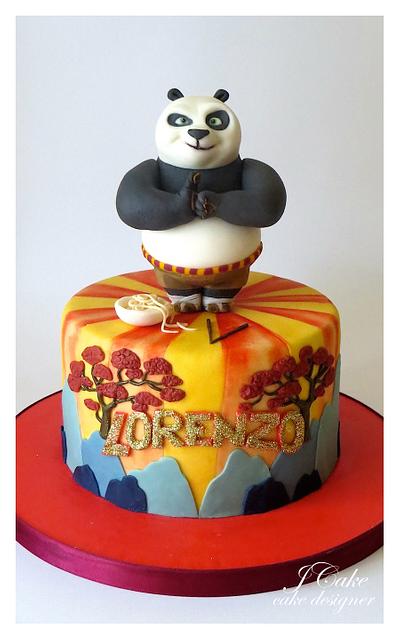 kung fu panda cake - Cake by JCake cake designer