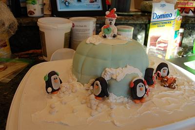 Igloo Cake - Cake by Megan