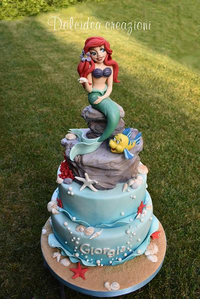 Ariel The Little Mermaid - Cake by Dolcidea creazioni