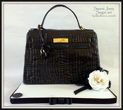 Hermès Kelly bag cake - Cake by Sweet Janis