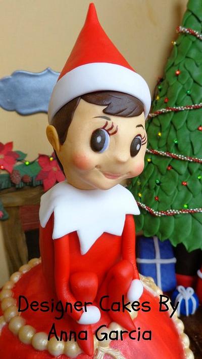 Chippy from Elf on the Shelf "Bake a Christmas Wish" - Cake by Designer Cakes by Anna Garcia