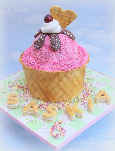 Ice cream cake  - Cake by Lynette Brandl