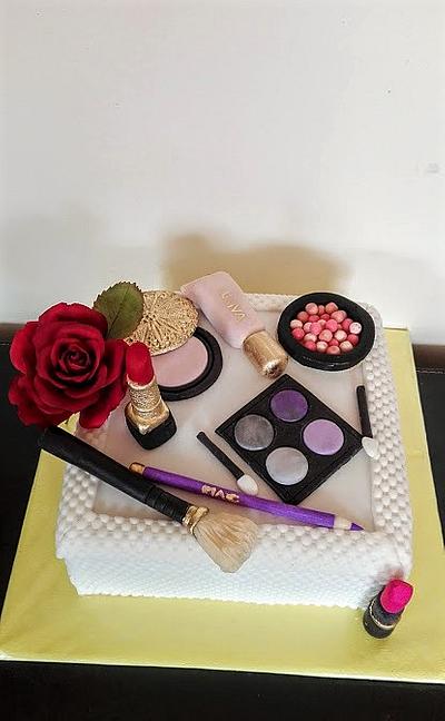 Make-up cake - Cake by babkaKatka