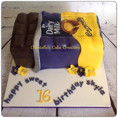Caramello chocolate bar - Cake by Chantelle's Cake Creations