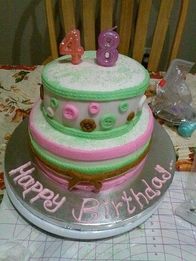 Birthday Cake - Cake by Liz D MElendez