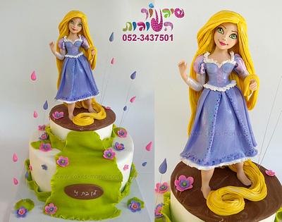 rapunzel cake - happy new year :-) - Cake by sharon tzairi - cakes-mania