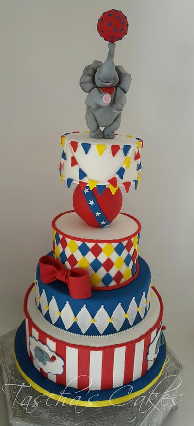 Circus cake  - Cake by Tascha's Cakes
