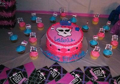 Monster High Cake - Cake by Liz D MElendez