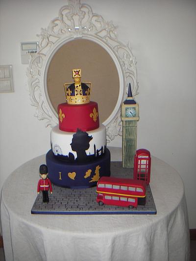 Cake of England - Cake by Nicole Veloso