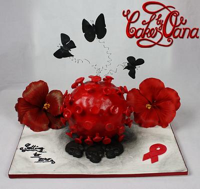 HIVirus UNSA  - Cake by cakesbyoana