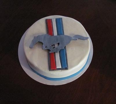 Mustang birthday cake - Cake by Jaybugs_Sweet_Shop