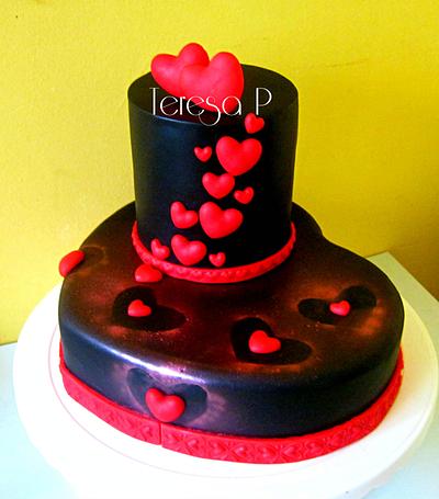 Walentynkowy  - Cake by Teresa Pękul