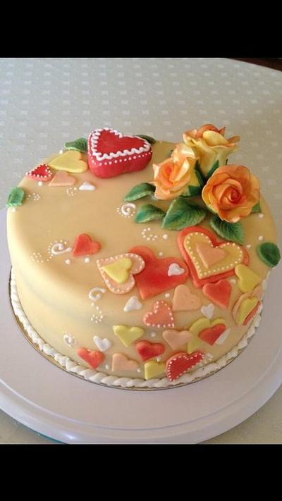 le saint valentin - Cake by wisha's cakes