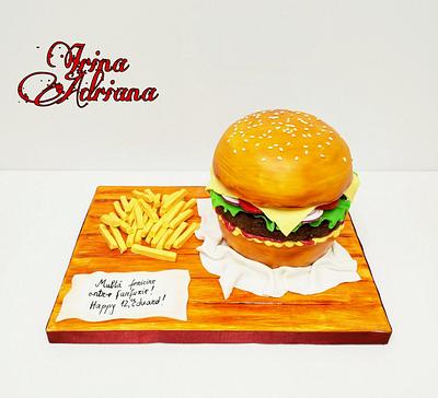 Burger Cake - Cake by Irina-Adriana