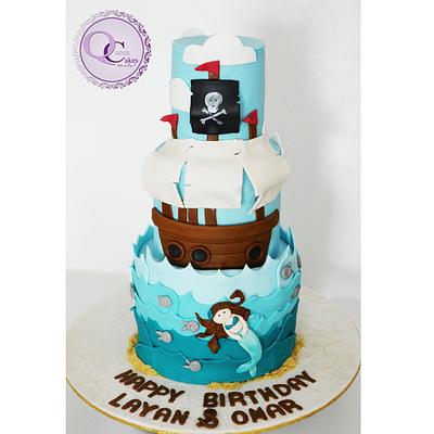 pirates! - Cake by May 