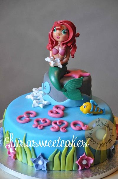 little mermaid cake - Cake by luisasweetcakes