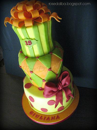 The 18-year Giuliana. - Cake by Rose D' Alba cake designer