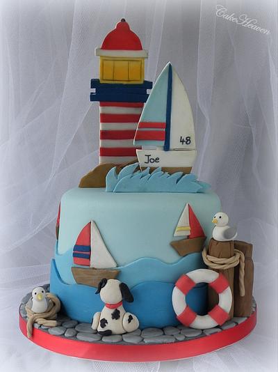 Sailing Cake - Cake by CakeHeaven by Marlene