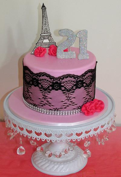 21st - Cake by Cakes and Cupcakes by Anita
