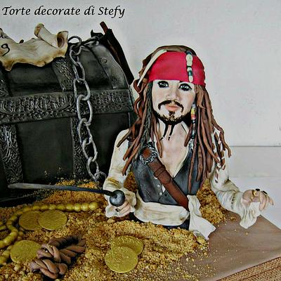 Jack Sparrow - Cake by Torte decorate di Stefy by Stefania Sanna