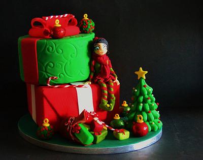Christmas Cake - Cake by Vania Costa