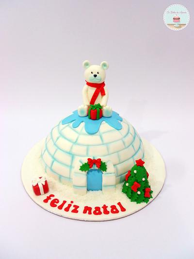 Christmas Cake  - Cake by Ana Crachat Cake Designer 