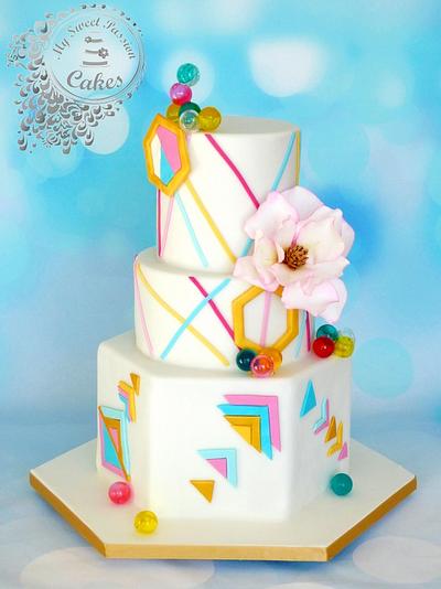 Unusual Wedding Cake - Cake by Beata Khoo