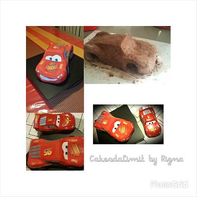 Lightning Mcqueen! - Cake by Rizna