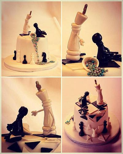 chess otherwise - Cake by Maja Motti