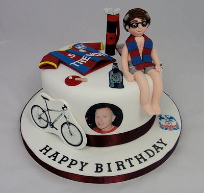 50th Birthday Cake - Cake by Ceri Badham