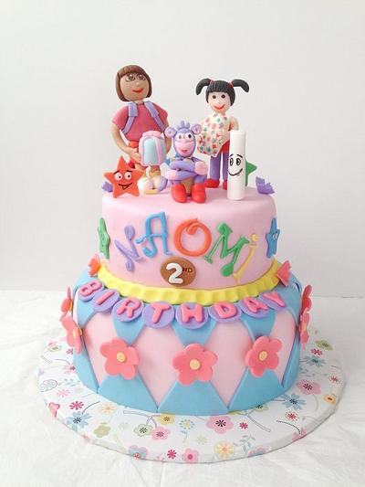 Dora and Naomi - Cake by funni
