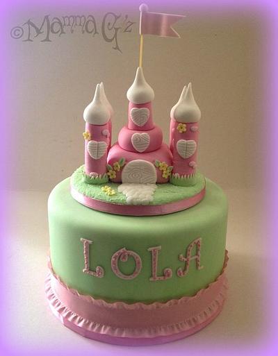 Princess castle cake. - Cake by Ginny