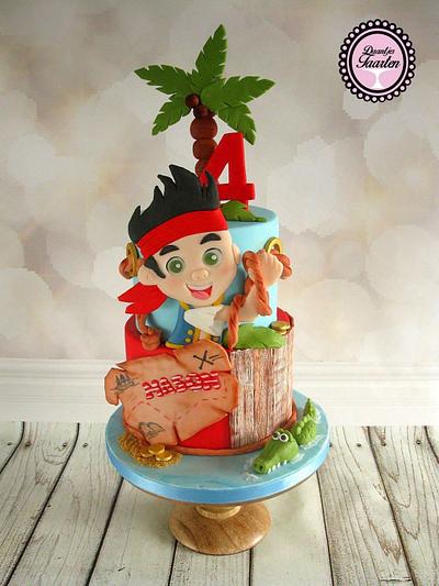 Jake and the neverland pirates - Cake by Daantje