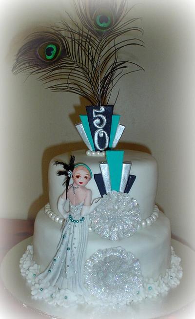 50th Birthday Cake - Cake by gailb