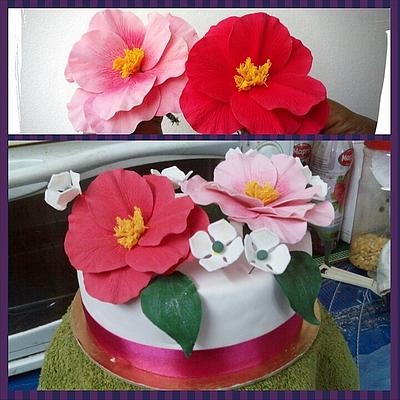 Blossom cake - Cake by Susanna Sequeira