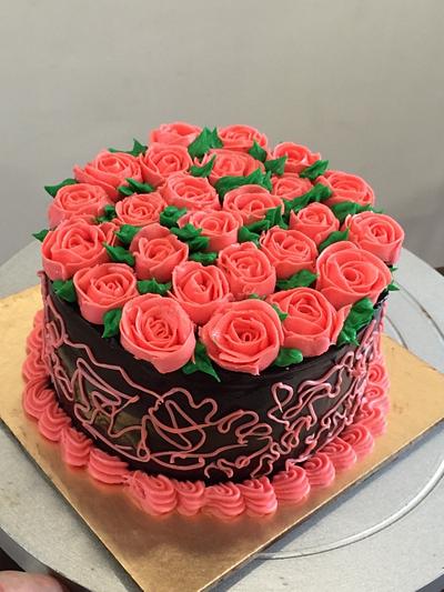 All about roses. - Cake by Assifa