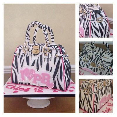 Pauls Boutique Handbag Cake - Cake by Karen