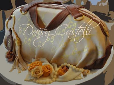 Gucci bag Cake! - Cake by DaisyCastelli