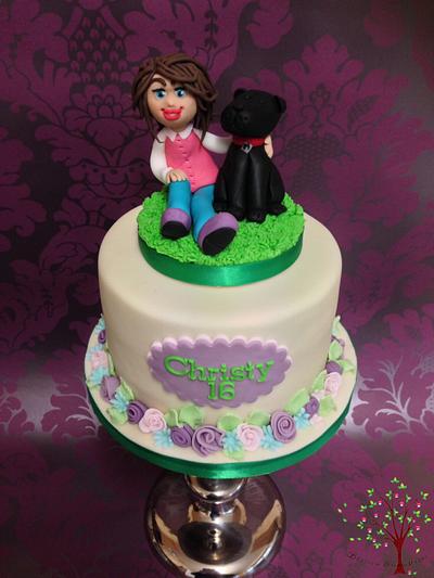 Christy & Max - Cake by Blossom Dream Cakes - Angela Morris