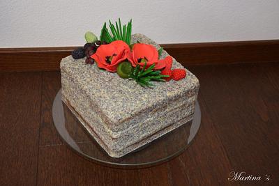 poppy cake - Cake by Martina