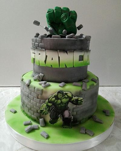 The incredible Hulk - Cake by Simona